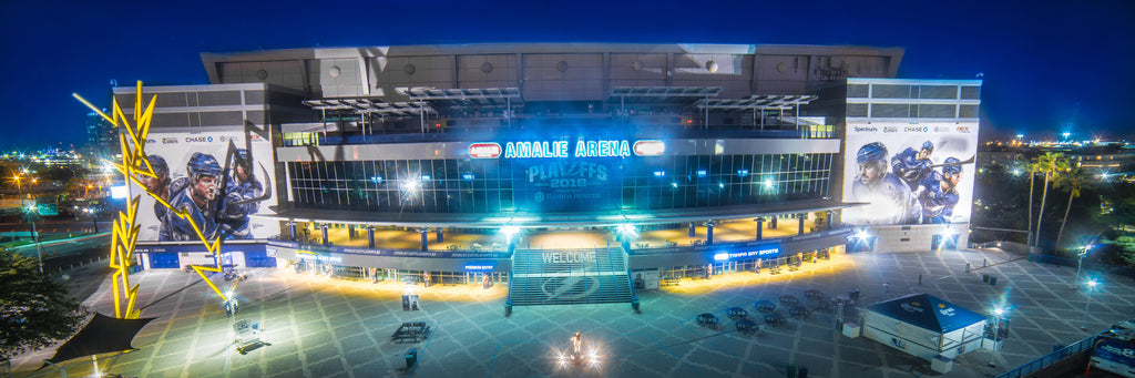 The Tampa Bay Lightning Amalie Arena