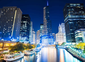 Chicago River Blue