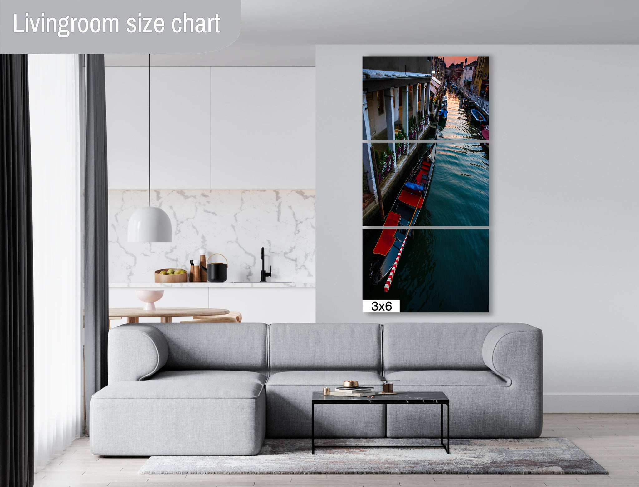 Venice Gondola Vertical