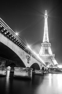 Eiffel Tower B&W