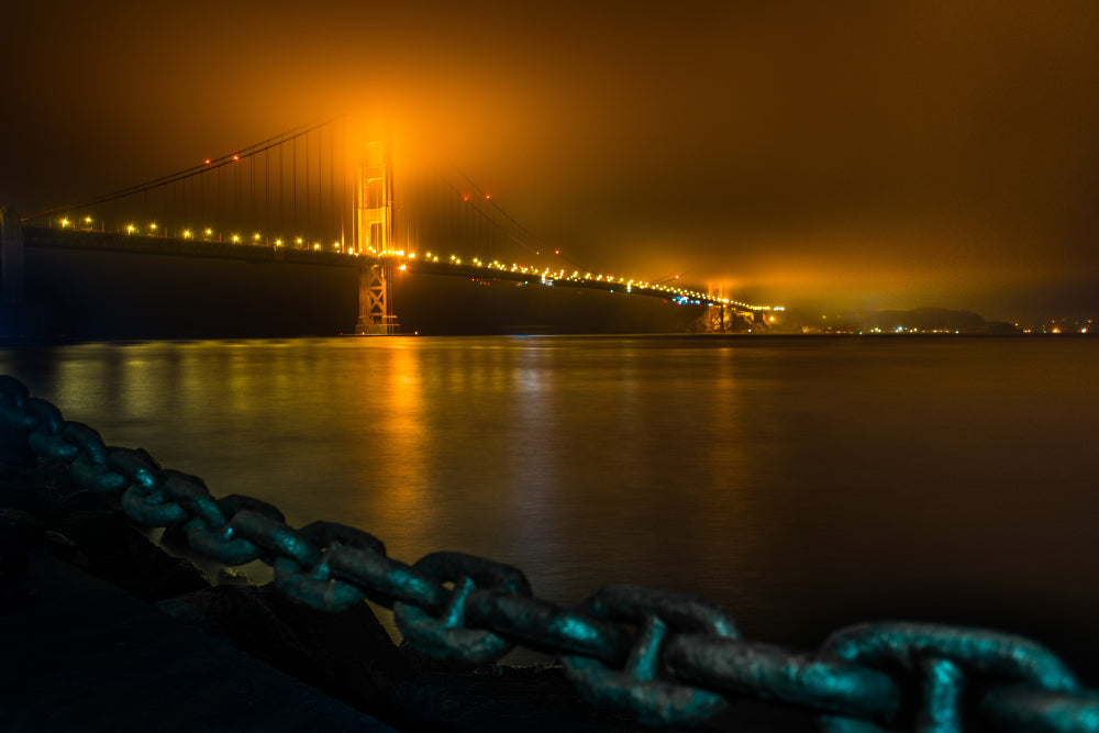 Golden Gate Bridge in the Fog