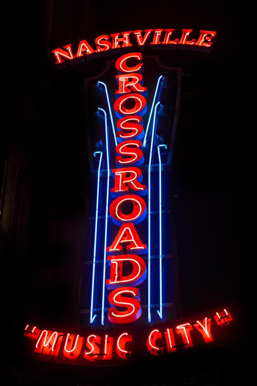 Honky Tonk Sign Crossroads