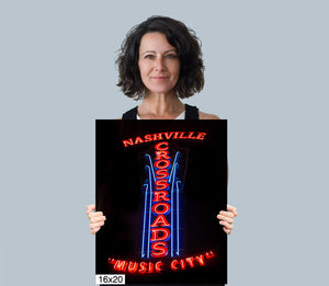 Honky Tonk Sign Crossroads