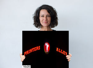 Printer's Alley Sign